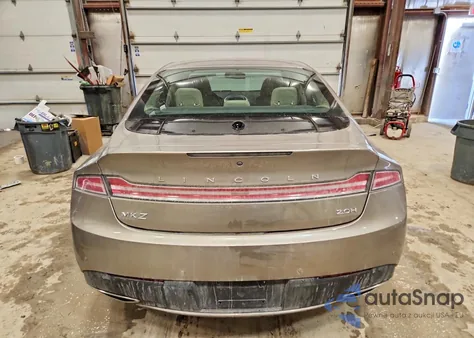 2018 Lincoln Mkz Hybrid Select z USA, uszkodzony, nr VIN 3LN6L5LU0JR607705